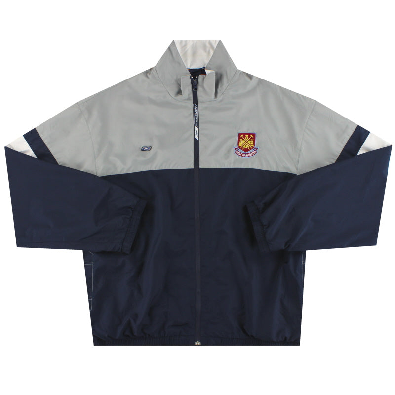 2003-04 West Ham Reebok Track Jacket XXL Jacket