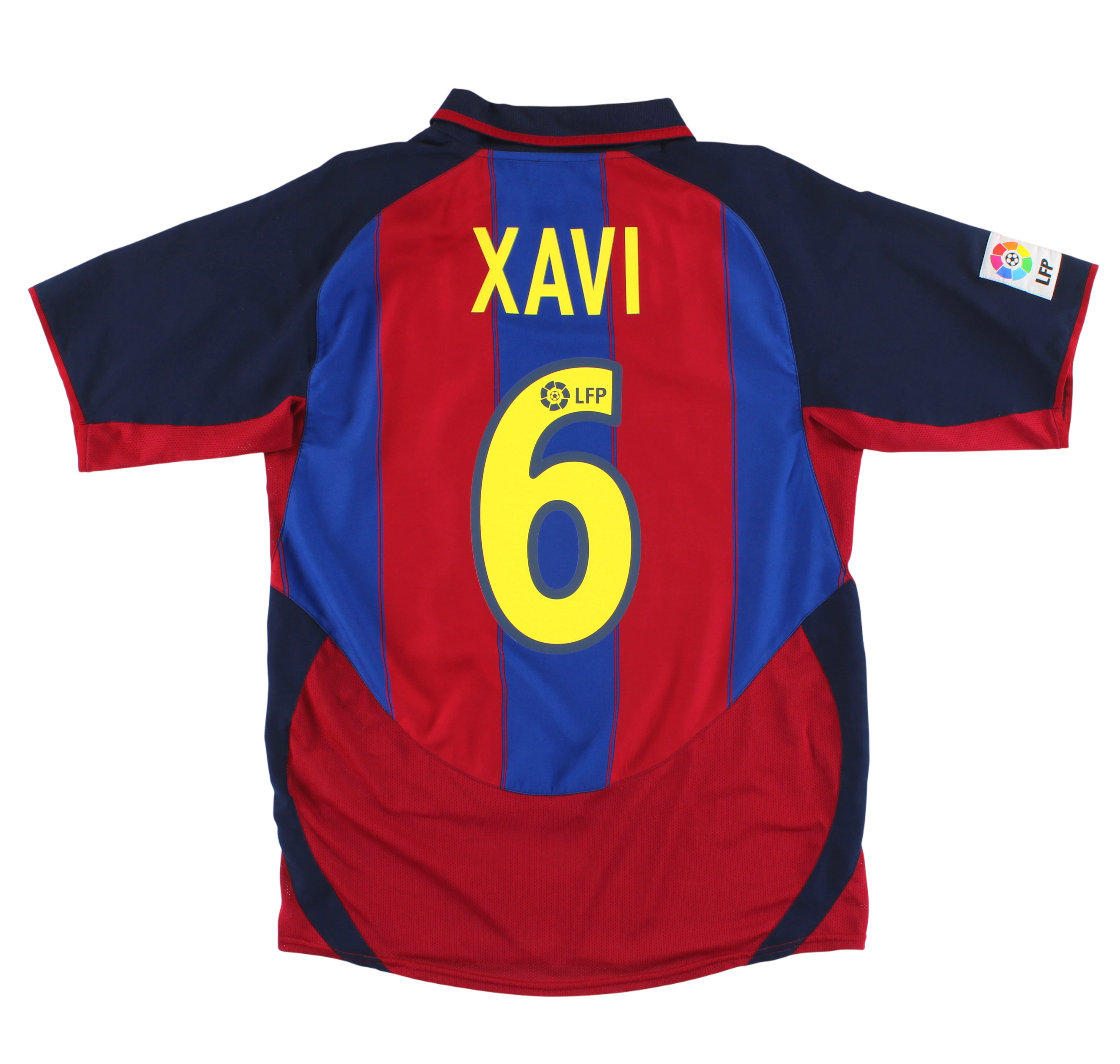 ウェア Barcelona 2004  Newtag Xavi singed 2003-04 Barcelona Nike Home Shirt Xavi #6 M 112586 | Vintage