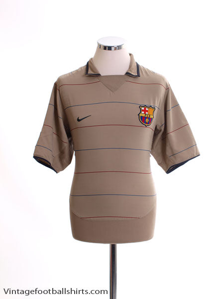 2003-05 Barcelona Away Shirt M Football Shirt