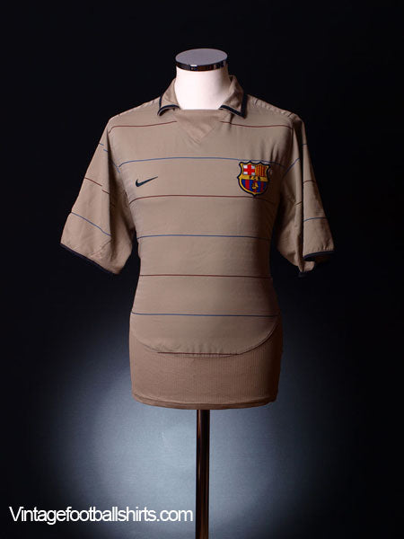 2003-05 Barcelona Away Shirt XL Football Shirt