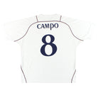 2003-05 Bolton Reebok Home Shirt Campo #8 XL Football Shirt
