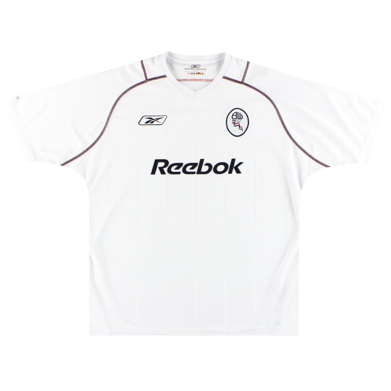 2003-05 Bolton Reebok Home Shirt L Football Shirt
