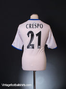 2003-05 Chelsea Away Shirt Crespo #21 *BNWT* L Football Shirt