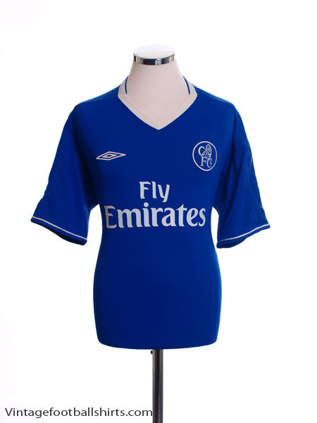 2003-05 Chelsea Home Shirt M Football Shirt