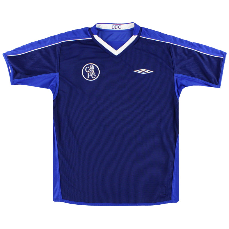 2003-05 Chelsea Umbro Home Shirt Crespo #21 *As New* L | Vintage