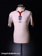 2003-05 England Home Shirt L Football Shirt