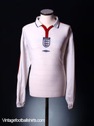 2003-05 England Home Shirt L/S XL Football Shirt
