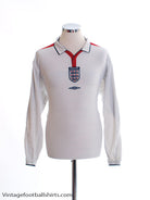 2003-05 England Home Shirt L/S L Football Shirt