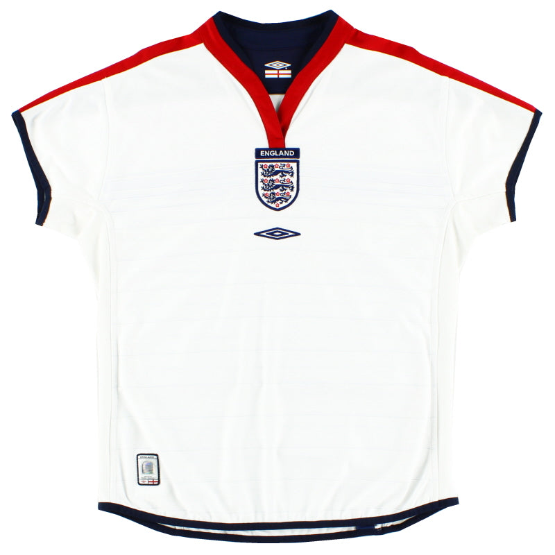 2003-05 England Home Shirt *Mint* Womens 14 Football Shirt