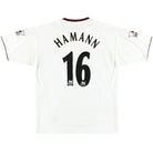 2003-05 Liverpool Away Shirt Hamann #16 M Football Shirt