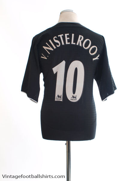 2003-05 Manchester United Away Shirt v.Nistelrooy #10 XL Football Shirt