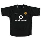 2003-05 Manchester United Away Shirt L.Boys Football Shirt