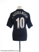 2003-05 Manchester United Away Shirt v. Nistelrooy #10 *Mint* M Football Shirt