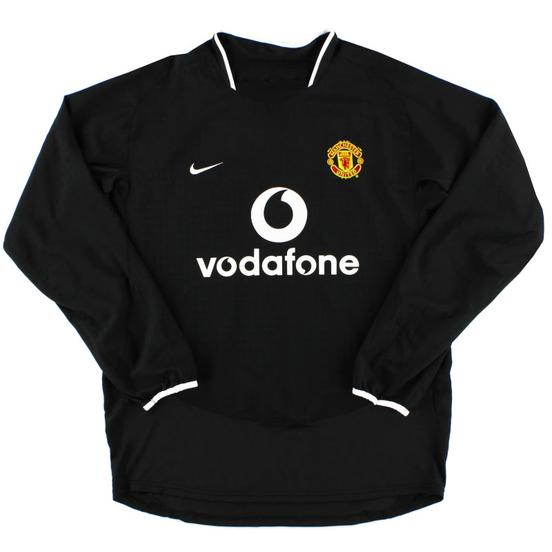 2003-05 Manchester United Away Shirt L/S L Football Shirt