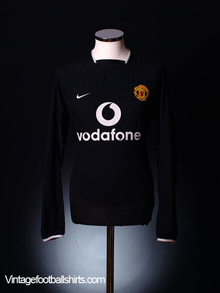 2003-05 Manchester United Away Shirt L/S L Football Shirt