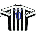 2003-05 Newcastle Home Shirt Bellamy #10 L/S L Football Shirt
