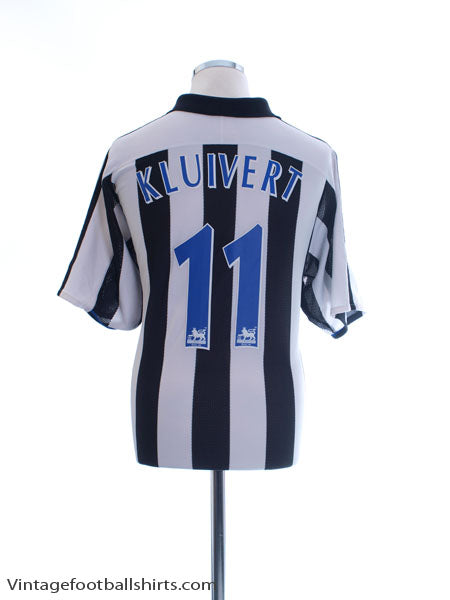 2003-05 Newcastle Home Shirt Kluivert #11 L Football Shirt