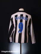 2003-05 Newcastle Home Shirt Shearer #9 L/S M Football Shirt