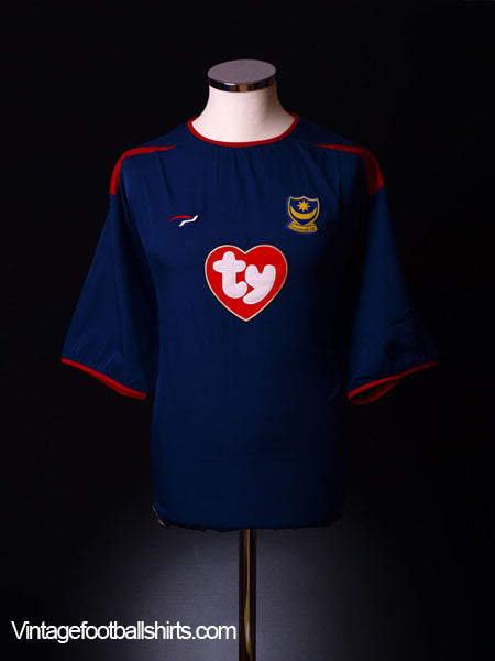 2003-05 Portsmouth Away Shirt L Football Shirt