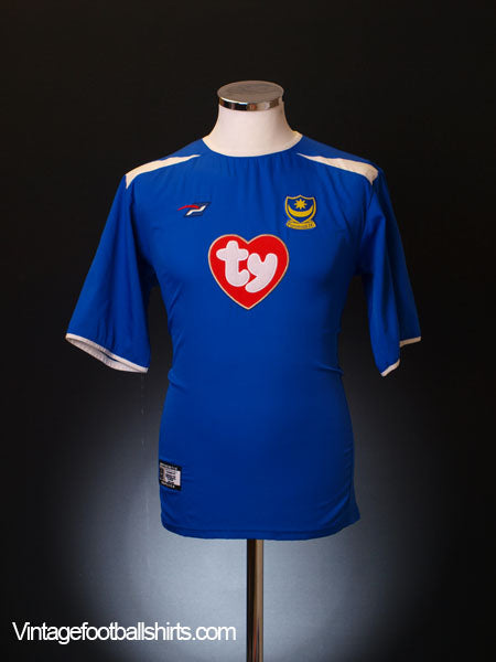 2003-05 Portsmouth Home Shirt S Football Shirt