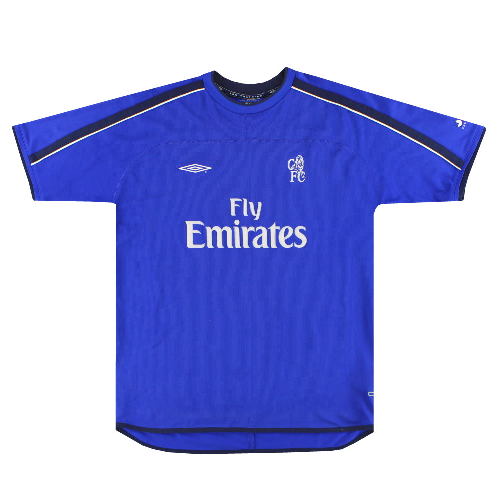 2003-05 Chelsea Umbro Training Shirt XL | Vintage Football Shirts