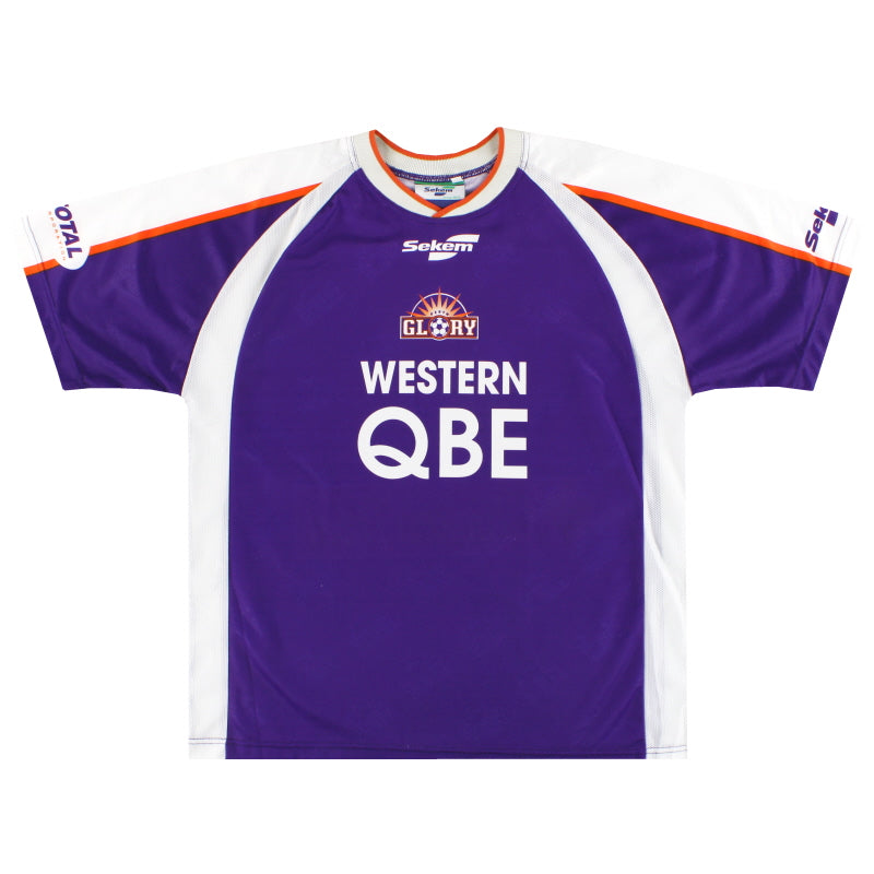 2003-06 Perth Glory Home Shirt L Football Shirt