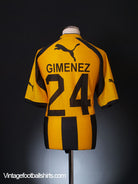 2003 Club Guarani Home Shirt Gimenez #24 *Mint* XL Football Shirt