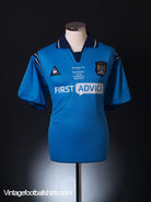 2003 Manchester City Home Shirt 'Final Match at Maine Road' *BNWT* L Football Shirt