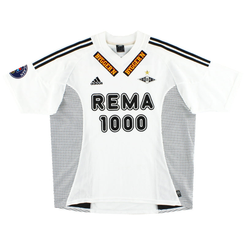 2003 Rosenborg adidas Home Shirt XL Football Shirt