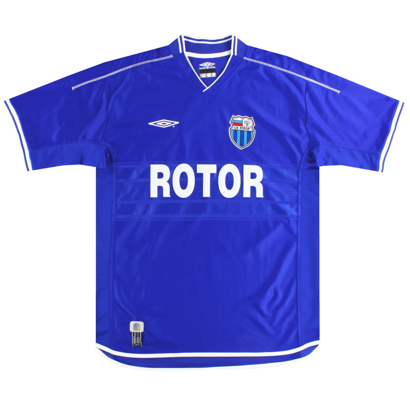 2003 Rotor Volgograd Umbro Home Shirt XL Football Shirt