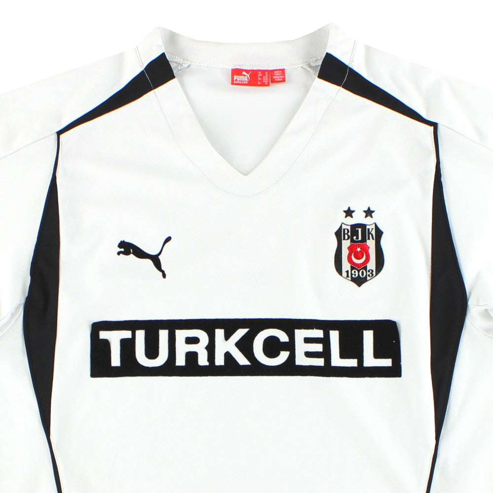 2004-045 Besiktas Puma Home Shirt XL | Vintage Football Shirts