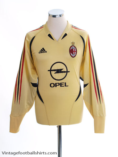 2004-05 AC Milan Goalkeeper Shirt M Football Shirt