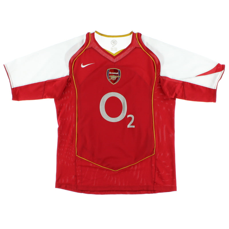 2004-05 Arsenal Home Shirt L Football Shirt