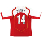 2004-05 Arsenal Nike Home Shirt Henry #14 L Football Shirt