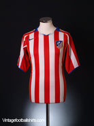 2004-05 Atletico Madrid Home Shirt M Football Shirt