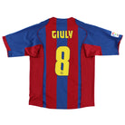 2004-05 Barcelona Home Shirt Giuly #8 L Football Shirt