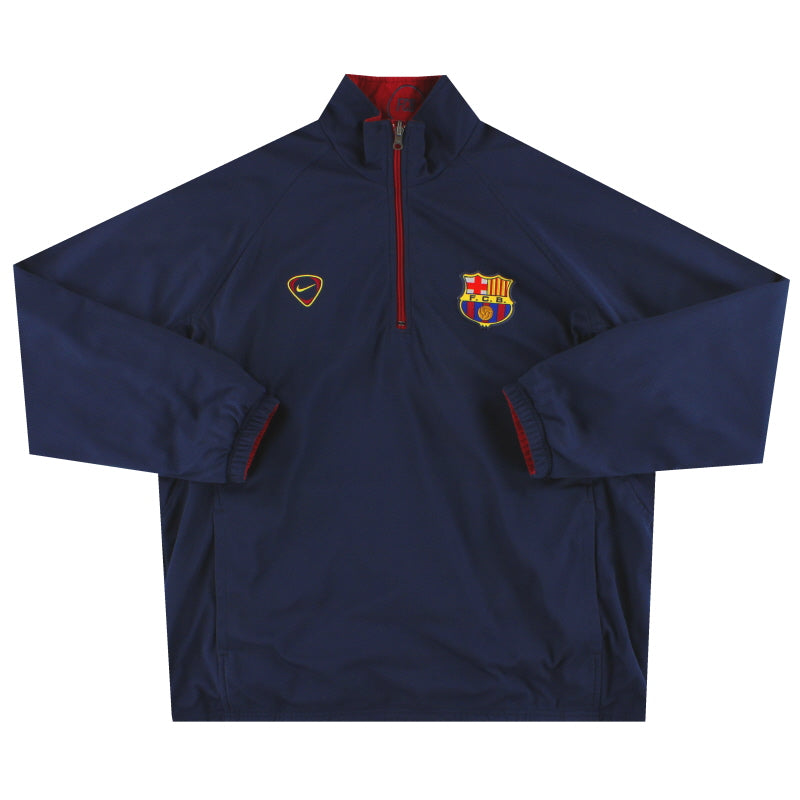 2004-05 Barcelona Nike 14/ Zip Reversable Jacket XL 112691