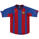 2004-05 Barcelona Nike Home Shirt *Mint* L Football Shirt