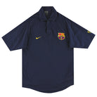2004-05 Barcelona Nike Polo Shirt M Polo Shirt