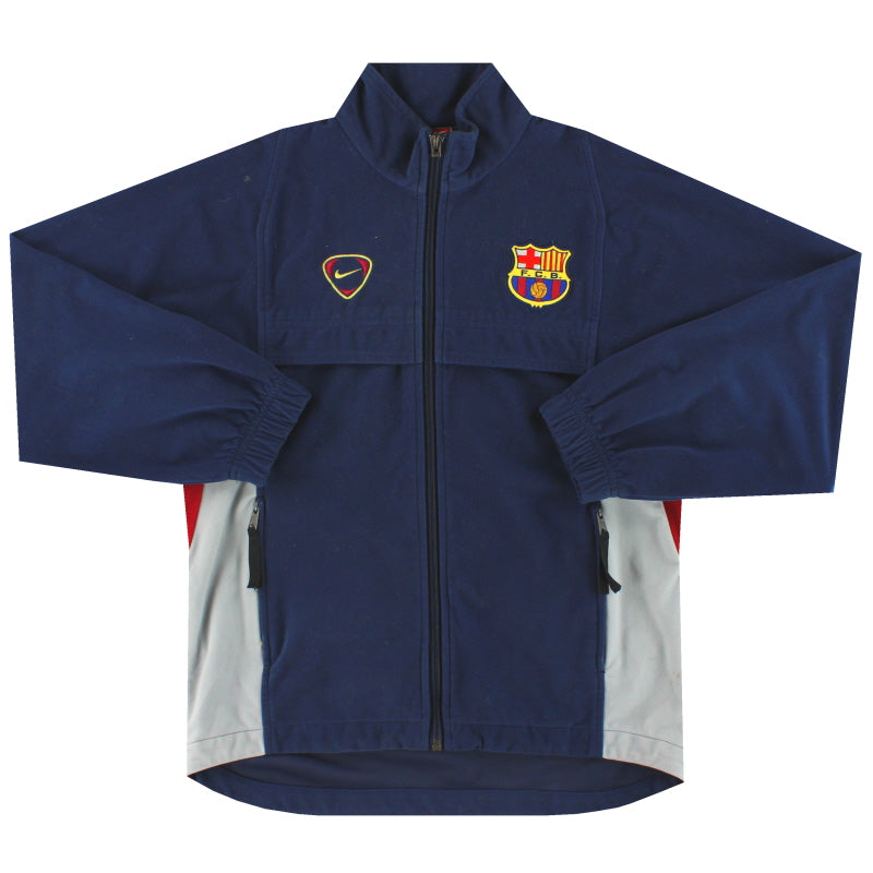 2004-05 Barcelona Nike Track Jacket M.Boys Jacket