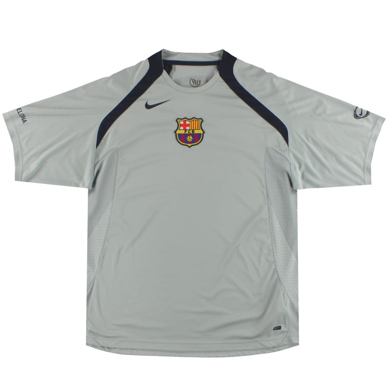 2004-05 Barcelona Nike Training Top L Football Shirt