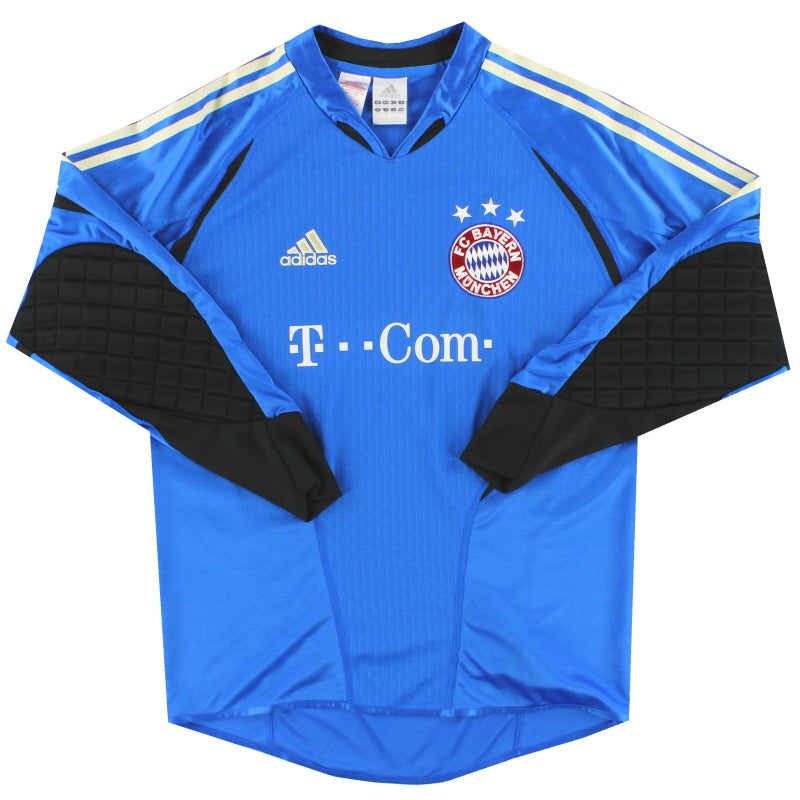2004-05 Bayern Munich adidas Goalkeeper Shirt Kahn #1 *Mint* XL