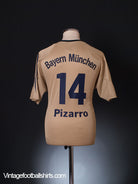 2004-05 Bayern Munich Away Shirt Pizarro #14 M Football Shirt