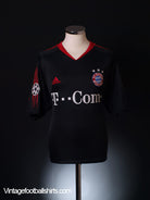 2004-05 Bayern Munich Champions League Away Shirt L Football Shirt