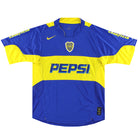 2004-05 Boca Juniors Nike Home Shirt L Football Shirt