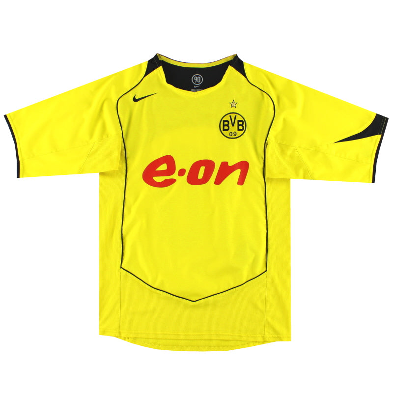 2004-05 Borussia Dortmund Nike Home Shirt Rosicky #10 *Mint* S