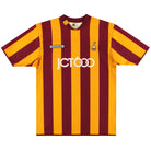2004-05 Bradford City Diadora Home Shirt L Football Shirt