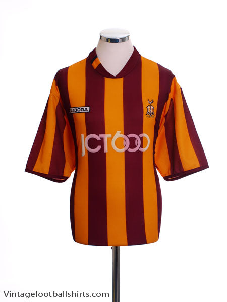 2004-05 Bradford City Home Shirt M Football Shirt