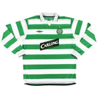 2004-05 Celtic Umbro Home Shirt L/S *Mint* XXL Football Shirt