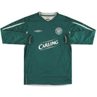 2004-05 Celtic Umbro Away Shirt *As New* L/S M Football Shirt